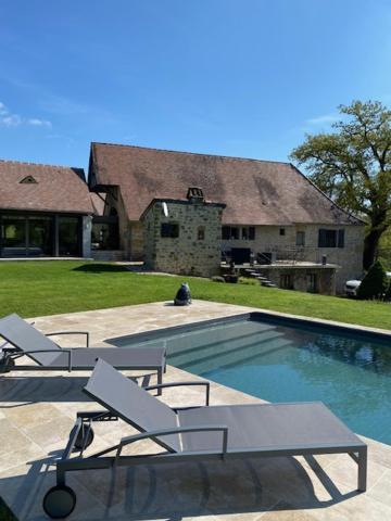 Agreable Chambre D Hote Avec Piscine Et Jacuzzi Thegra Екстер'єр фото